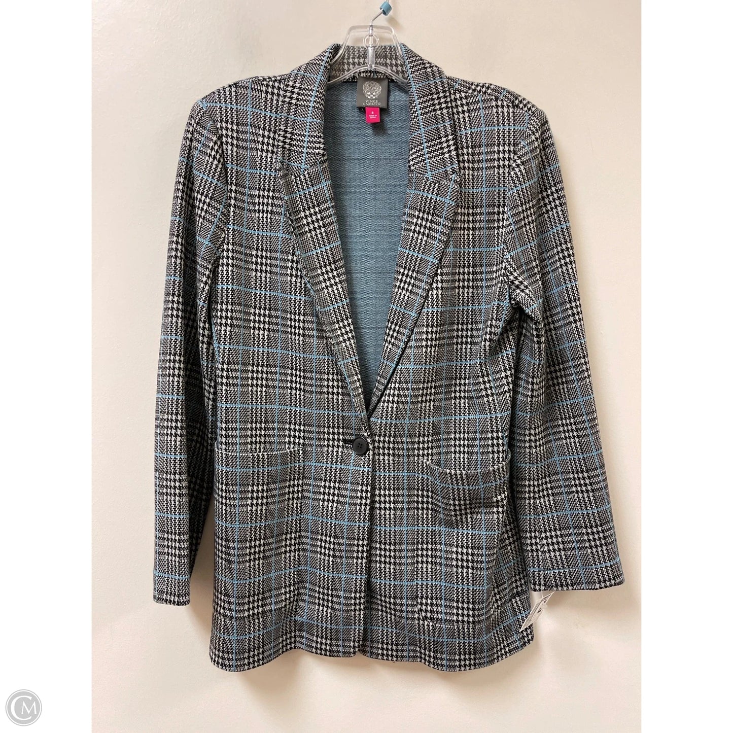 Blazer By Vince Camuto In Black & Blue, Size: M