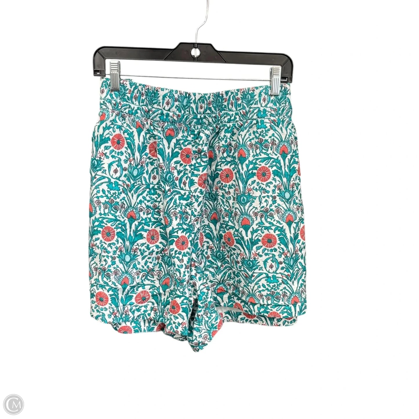 Shorts Set By Crown And Ivy In Blue & Orange, Size: Xxl