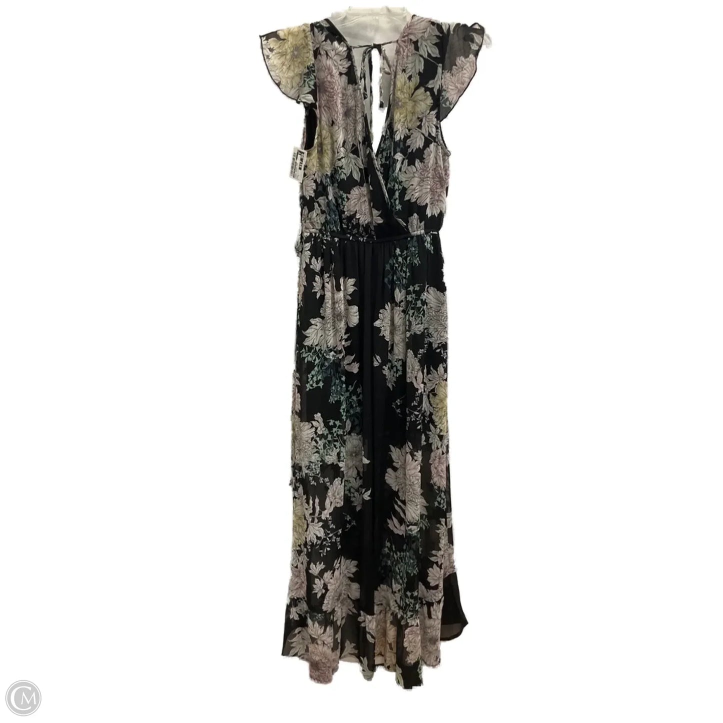 Dress Casual Maxi By Band Of Gypsies In Floral Print, Size: M