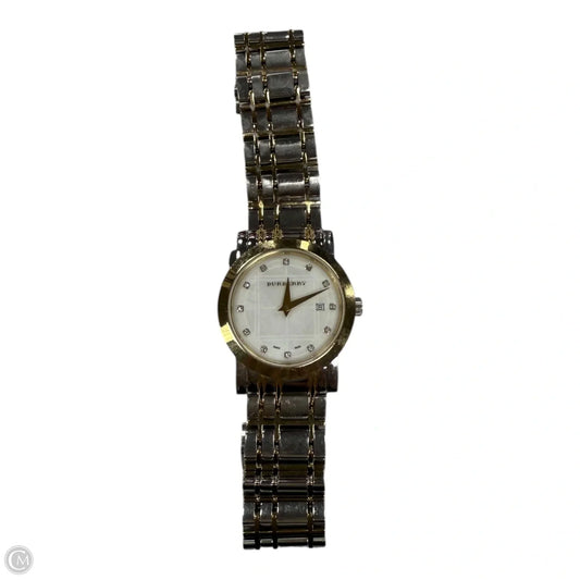 Watch Luxury Designer By Burberry, Size: Small