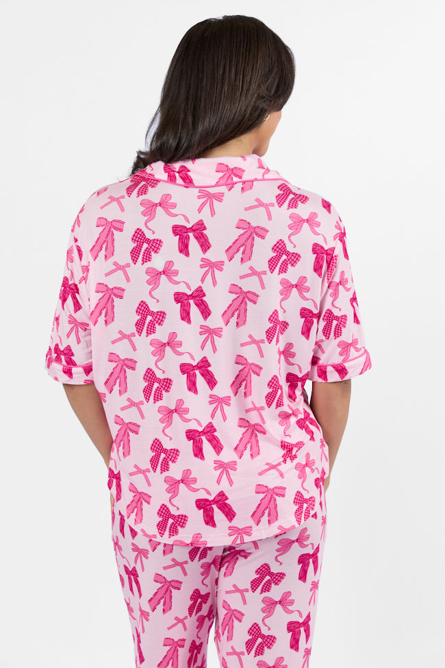 Good To Get Away In Put A Bow On It Pajama Top FINAL SALE