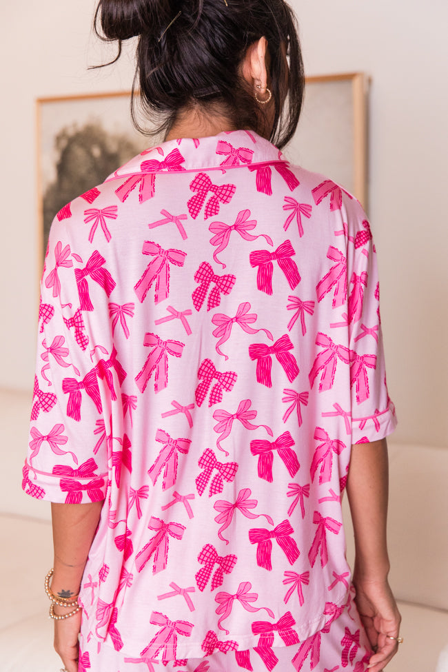 Good To Get Away In Put A Bow On It Pajama Top FINAL SALE