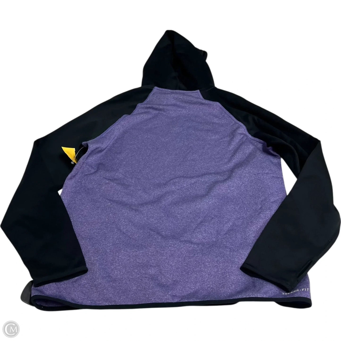 Athletic Sweatshirt Hoodie By Nike Apparel In Purple, Size: L