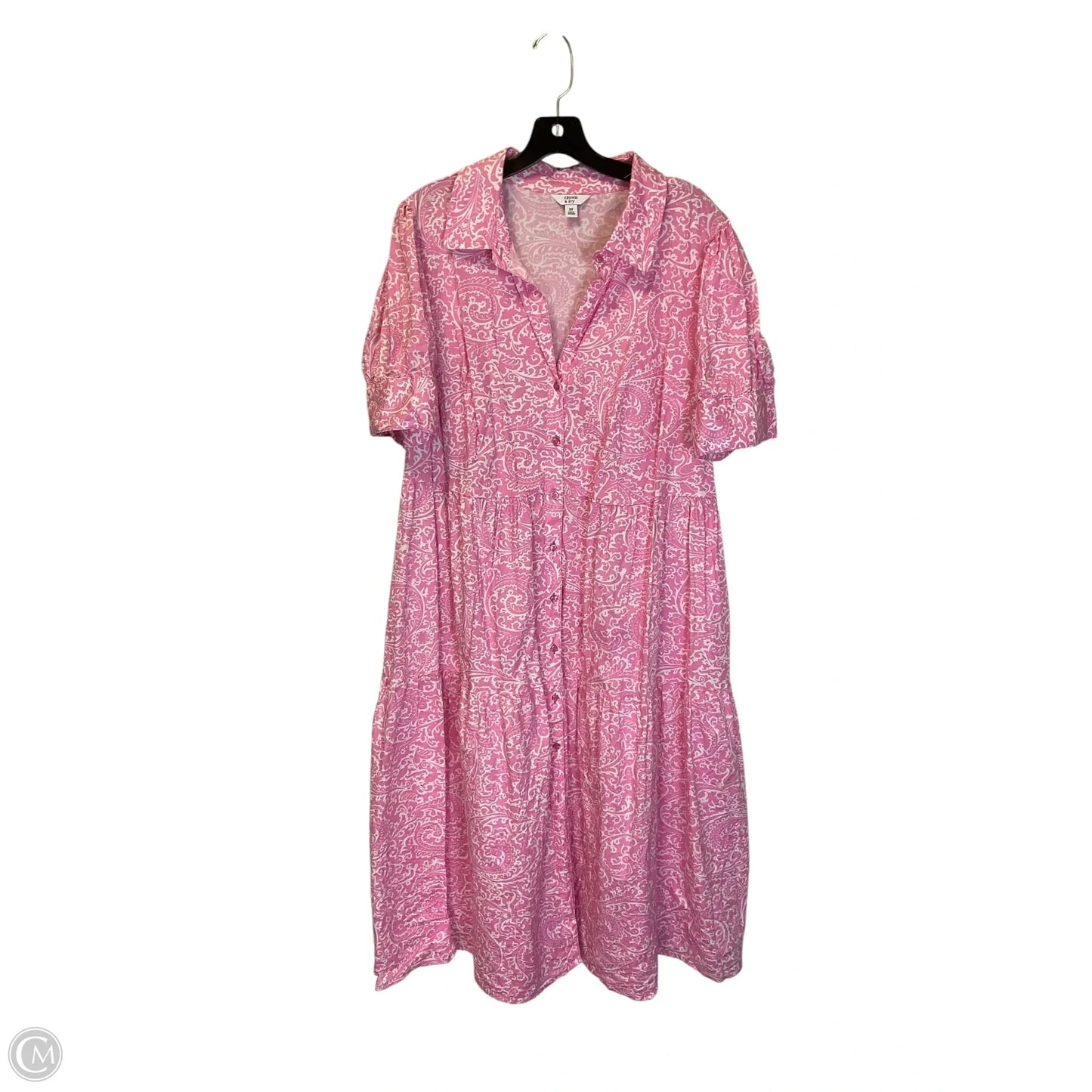 Dress Casual Maxi By Crown And Ivy In Pink, Size: 2x