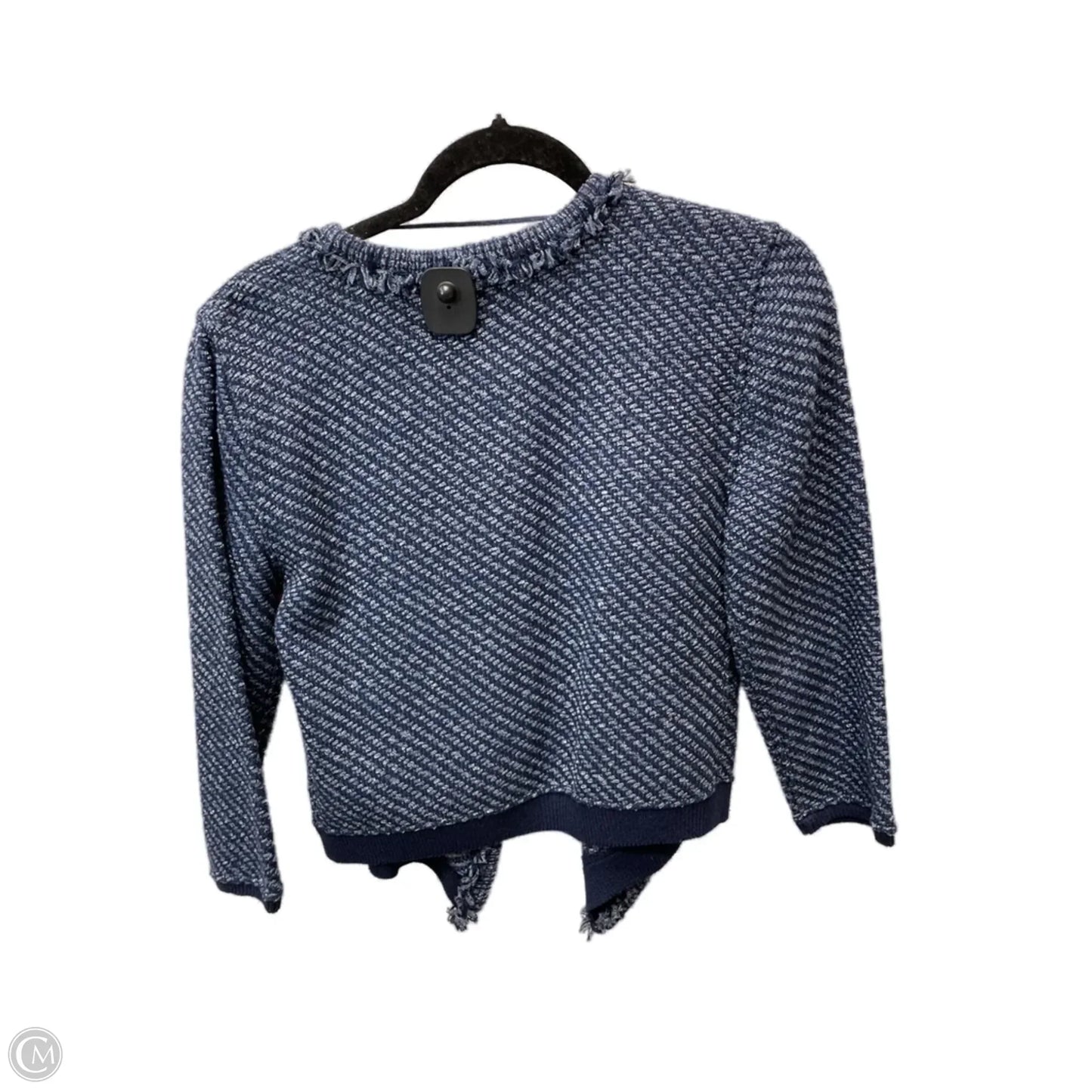Jacket Other By Loft In Blue & White, Size: S