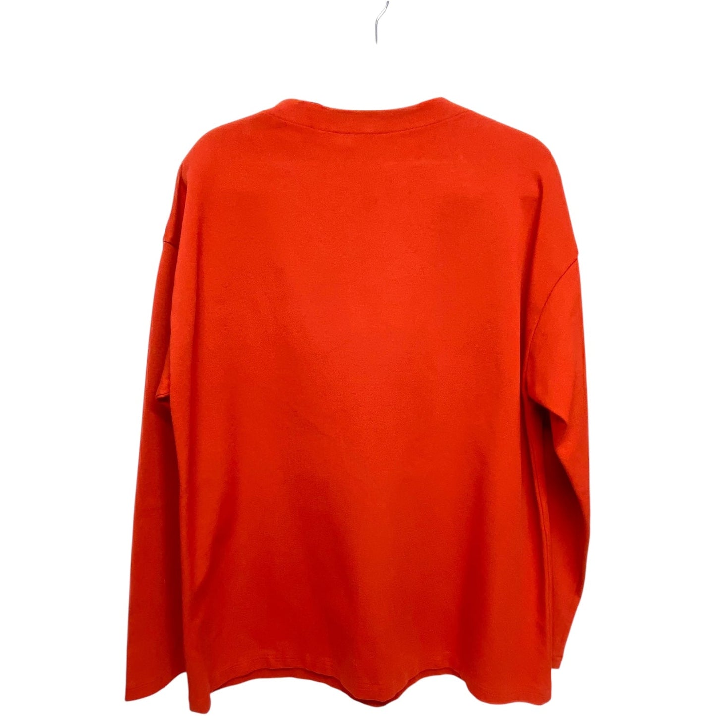 Top Long Sleeve Designer By Lafayette 148 In Red, Size: Xl