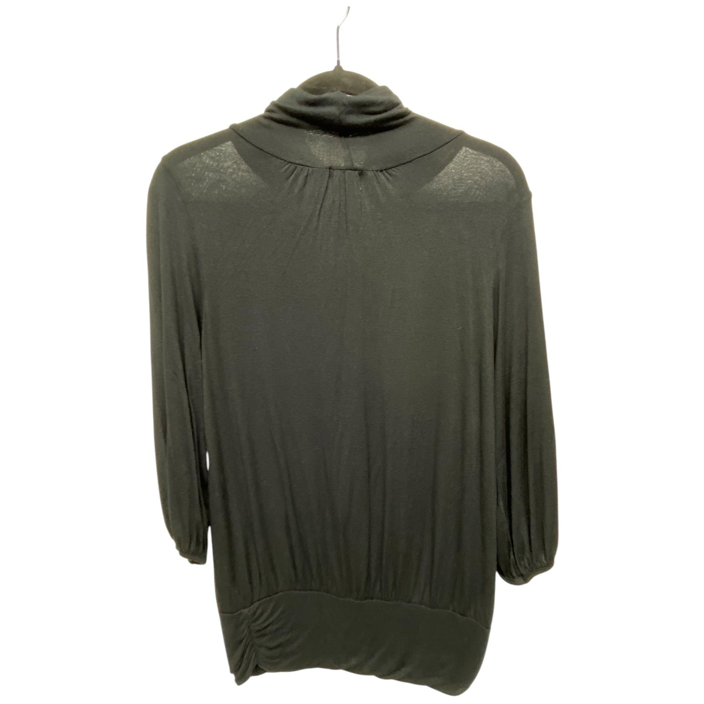 Top 3/4 Sleeve By Storm In Black, Size: M