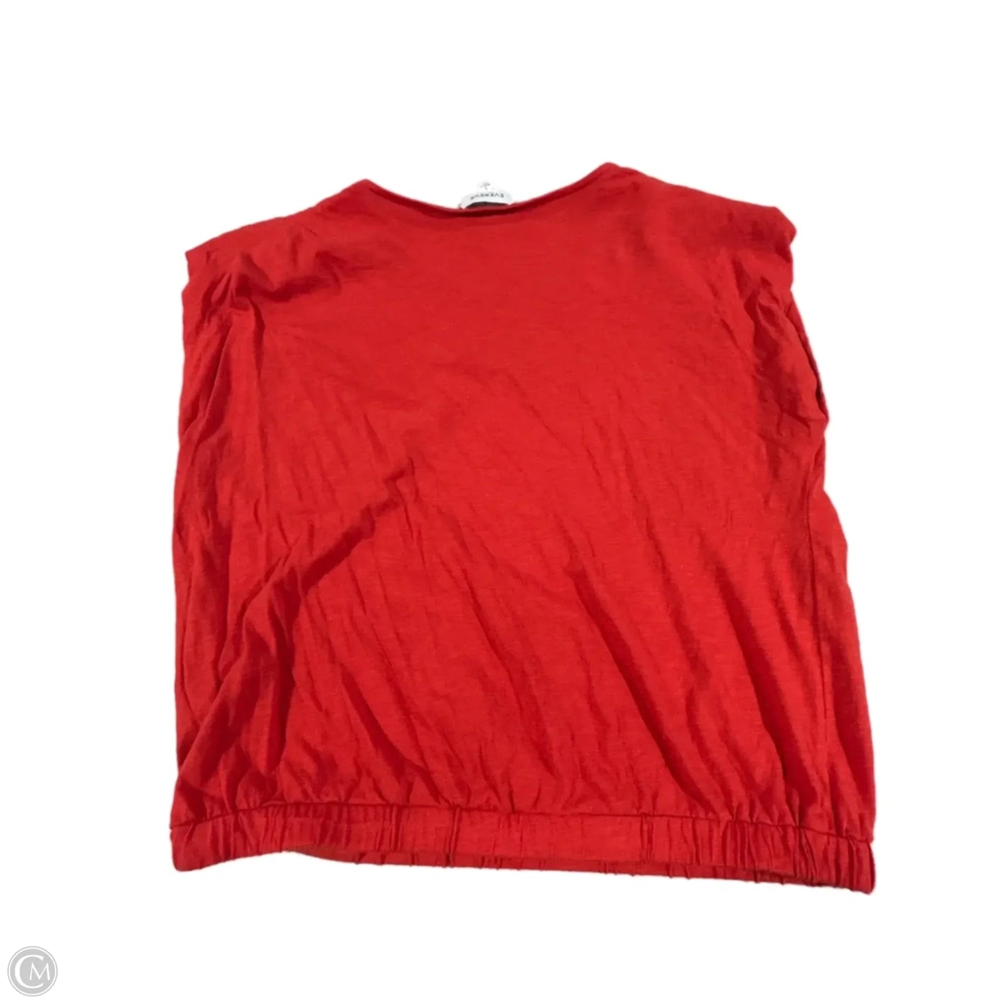 Top Sleeveless By Evereve In Red, Size: L